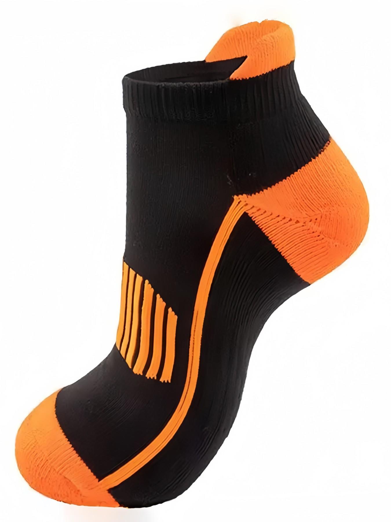 Men's Colorblock Low Cut Socks, Casual Comfy Breathable Socks for Daily Wear, Men's Socks for All Seasons