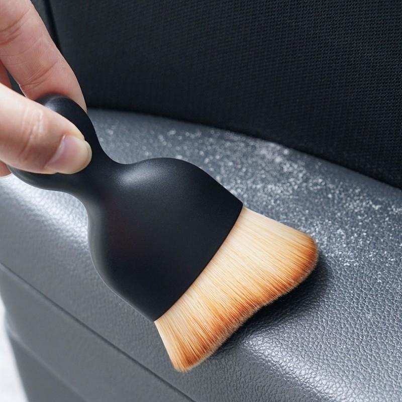 Car Interior Cleaning Brush Soft Bristles Air Vent Cleaner Dust Removal Car Gap Cleaning Tool for Vehicle Maintenance