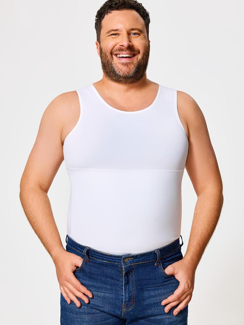 Compression Vest  Body Shaper Tank Tops Workout Undershirts Body Shaper Crew Neck Shapewear Tanks Top Compression Shirt