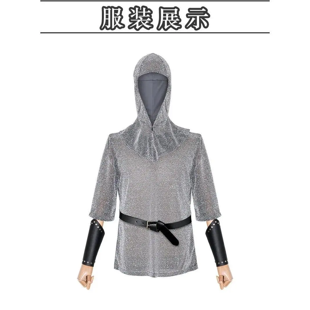 Medieval Knight Templar Cosplay Costume Shirt Medieval Renaissance Outfits Suit Movie Cosplay Vintage Retro Role Play Party