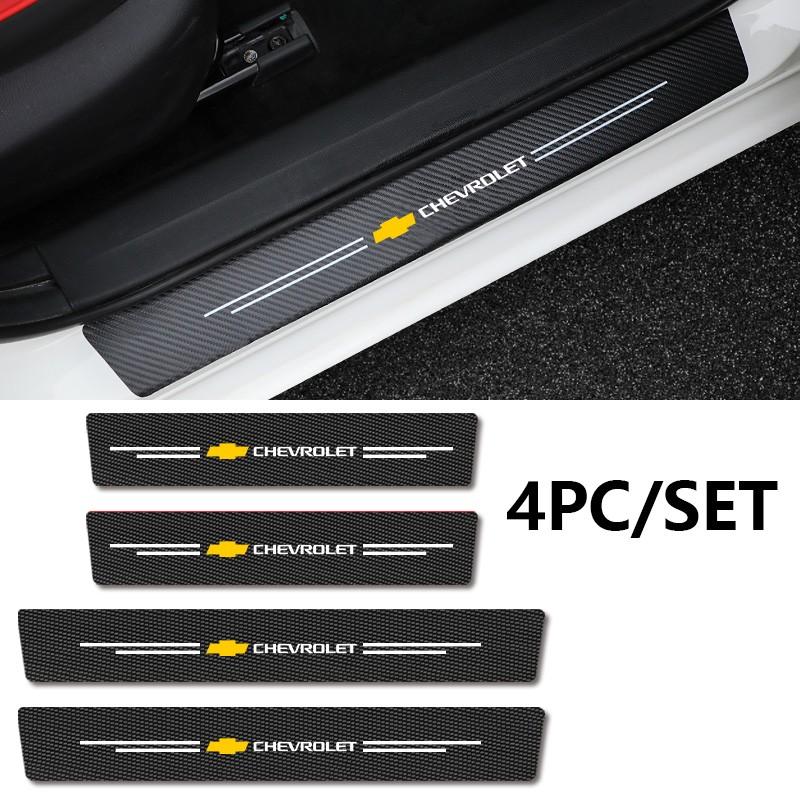 Car Threshold Protection Strip for Chevrolet Cruze Malibu Equinox Trax Volt Camaro Blazer, Durable Car Accessories, Easy Installation