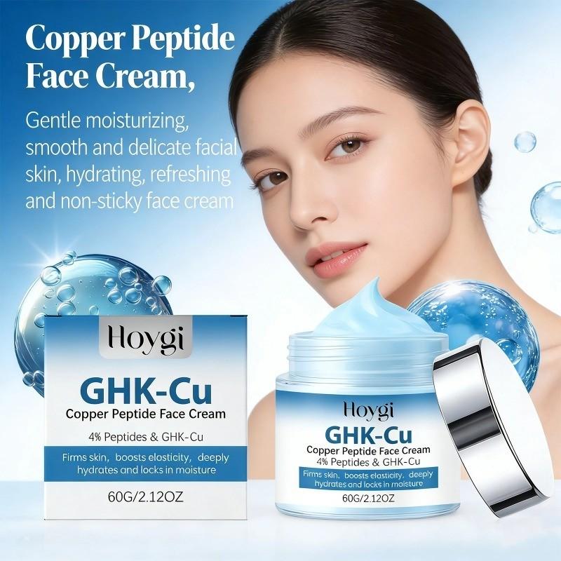4 % Ghk-Cu Copper Peptide Cream Copper Peptide Face Cream Boost Elasticity Strengthen Skin Barrier Nourishing Firming Hydrating Moisturizing Skin Care