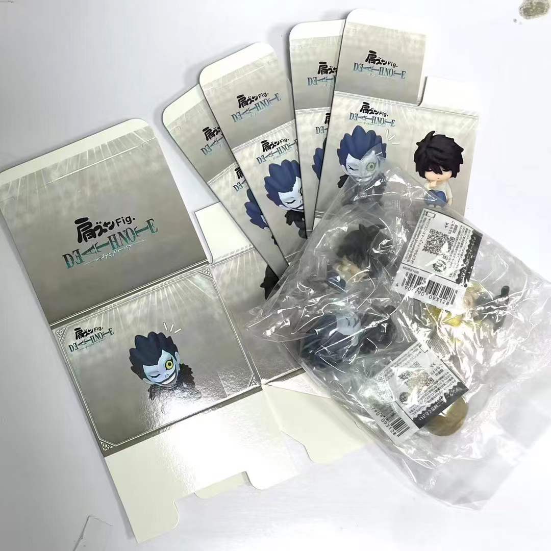 Anime Death Note Sleeping Blind Box Action Figure Pvc 5cm Mini Light Yagami L Misa Amane Ryuk Model Ornament Collection Figurine