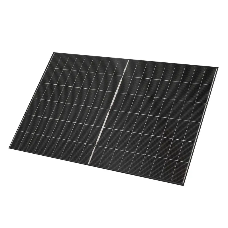 VEVOR 2PCS 400W Bifacial N-Type Monocrystalline Silicon Solar Panels, 16BB 24% Efficiency IP65 Waterproof Flat Rooftop Panels, MC4 Output Aluminum Frame for Car Boat RV 200W & Above Off-Grid Power Generation