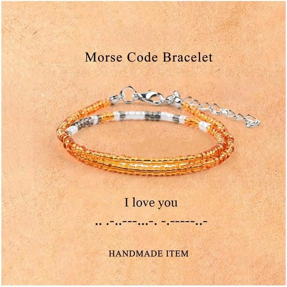 I love you beaded