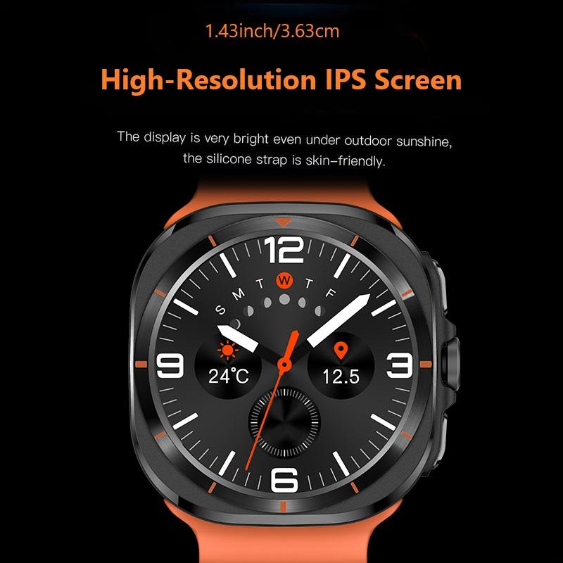 Smart Watch Multiple Sport Mode, Message Reminder, Fitness Wearable, IP67 Waterproof Touch Screen Watch, Sleep Monitoring, Multifunctional Smart Watch with High Battery Life, GPS Bluetooth Call, Back to Scool Gift