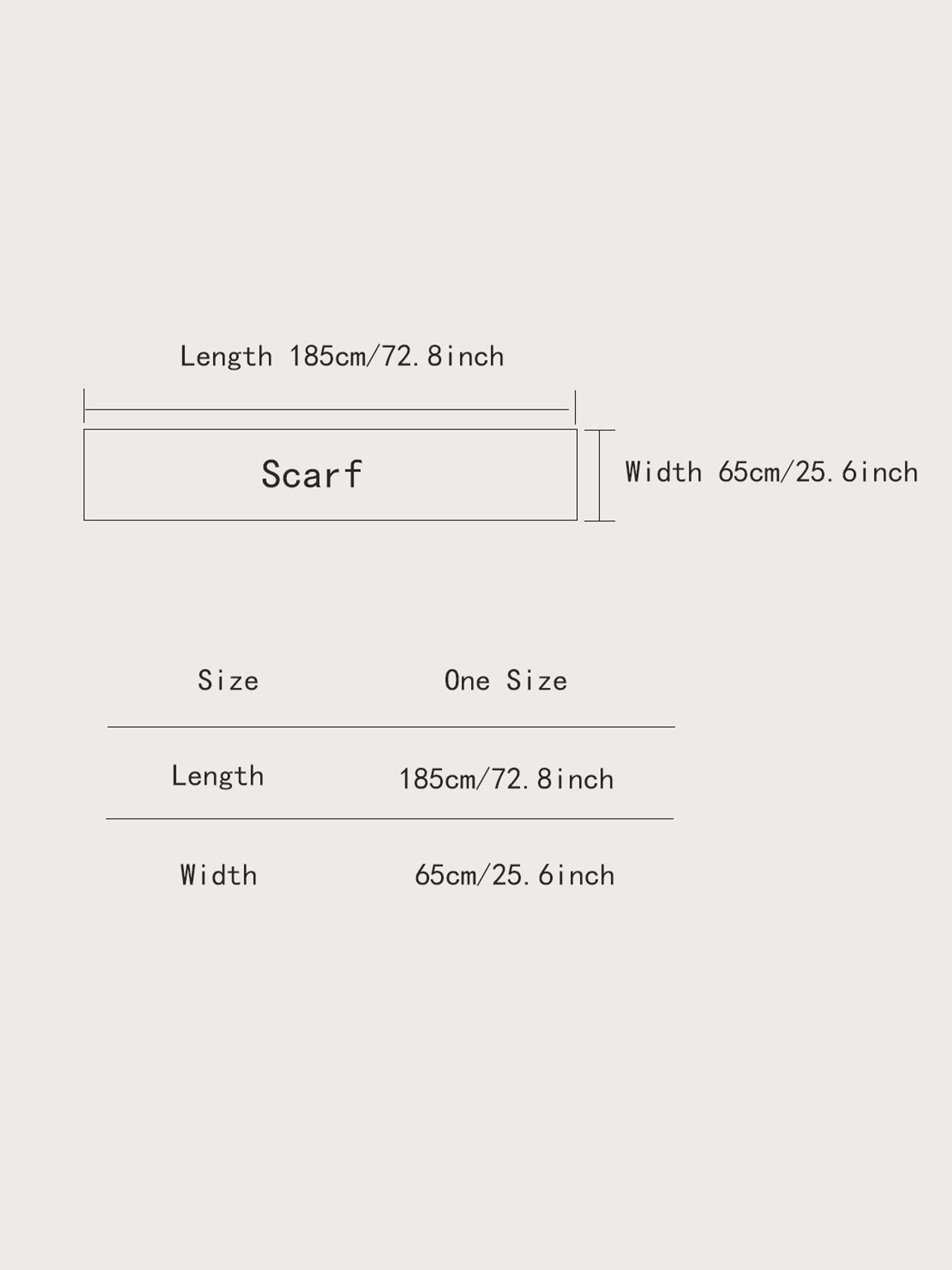 Geometric Print Textured Blanket Scarf with Fringe Trim, Soft Warm Shawl for Fall & Winter, Fashion Accessory for Women & Girls