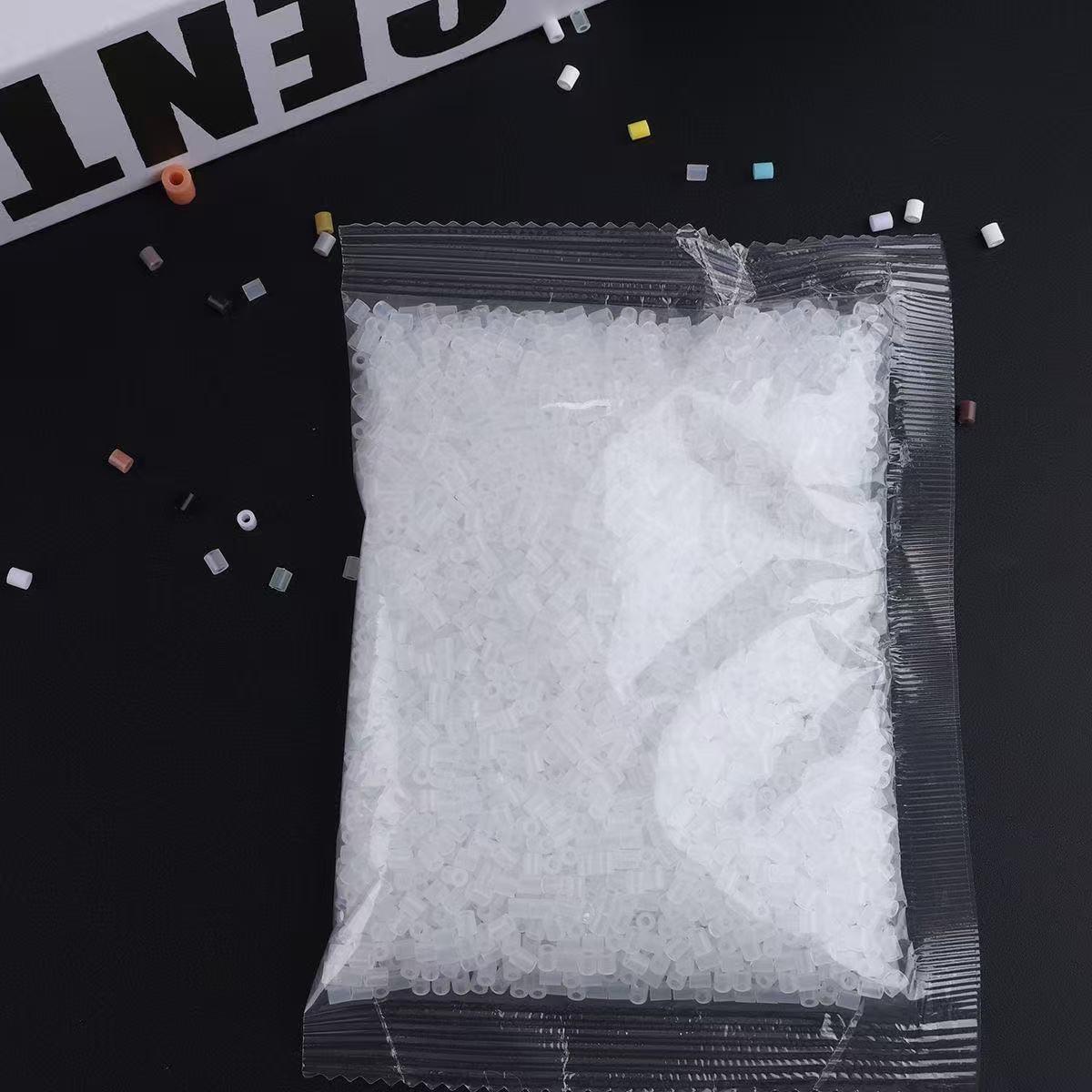 DIY Fusion Bead Refill Pack, Bead Assortment, 2.6mm Basic Color Melt Beads Supplement, Perfect for DIY Crafts and Jewelry Making