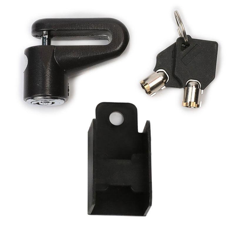 Motorcycle Disc Brake Lock, Anti-Theft Scooter Disk Lock, Anti-Pry Electric Vehicle Brake Rotor Security Lock, Ebike Accessories, Motorcycle Locks Anti Theft