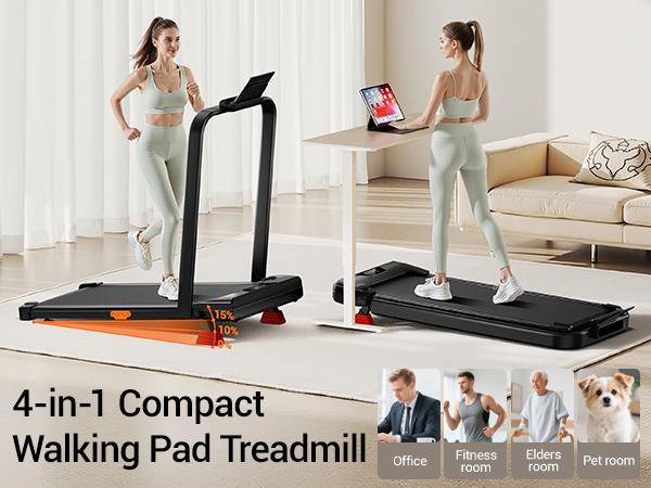 UMAY Fitness Under Desk Treadmill, High Definition Big Screen Walking Pad for Home Small, 2.5 HP Quiet Brushless, for Home Office UMAY Fitness Under Desk Treadmill, High Definition Big Screen Walking Pad for Home Small, 2.5 HP Quiet Brushless, for Home Office