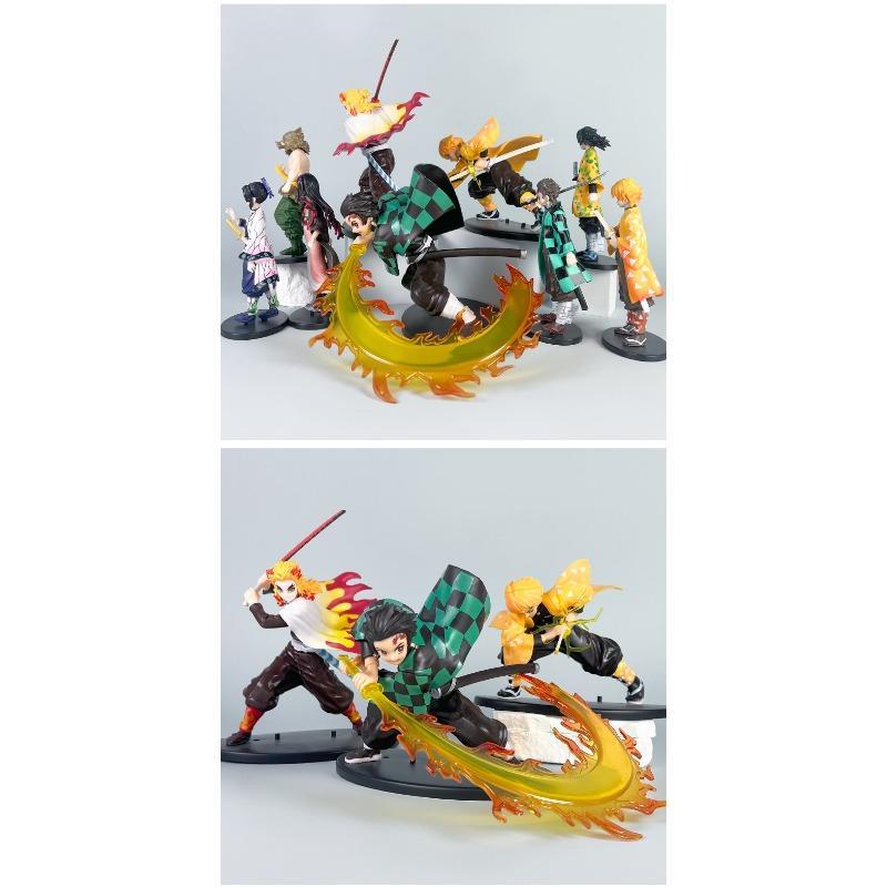 Ghost Slayer Blade Figure Model Ornament Anime Vulcan Tanujiro My Wife Goodwill Miko Tomioka Yoshiyuki