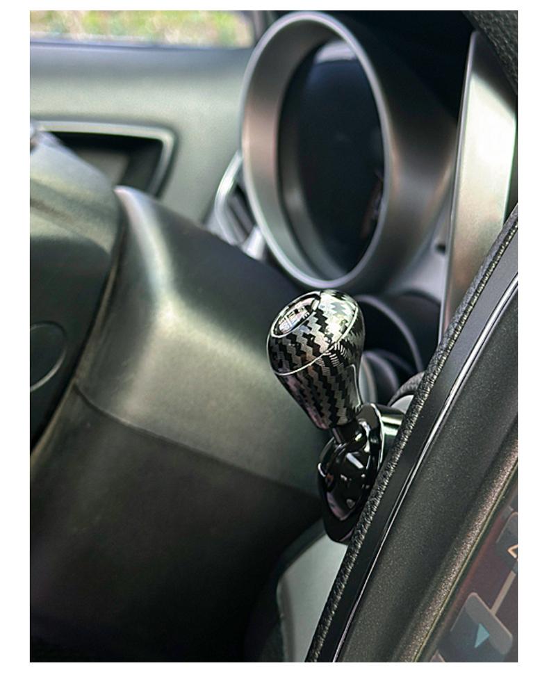 Metal Car Push Start Button Cover - Automotive Interior Protective Gear, 1-Click Lever, Modern Button Look Car Accessories, Auto Accessories Interior