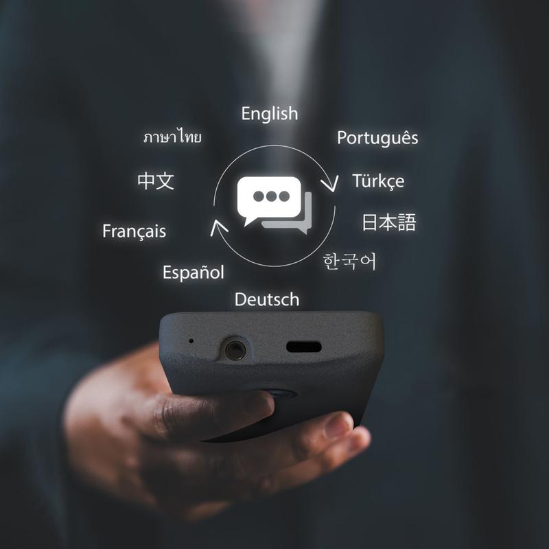 2026 Newest Portable AI Language Translator Device, 138 Languages AI Offline/Group/Phone Translation Device Two Way Real-Time Voice,Upgraded Chip for Travel Business Learning traductor de voz idiomas Electronic Audio