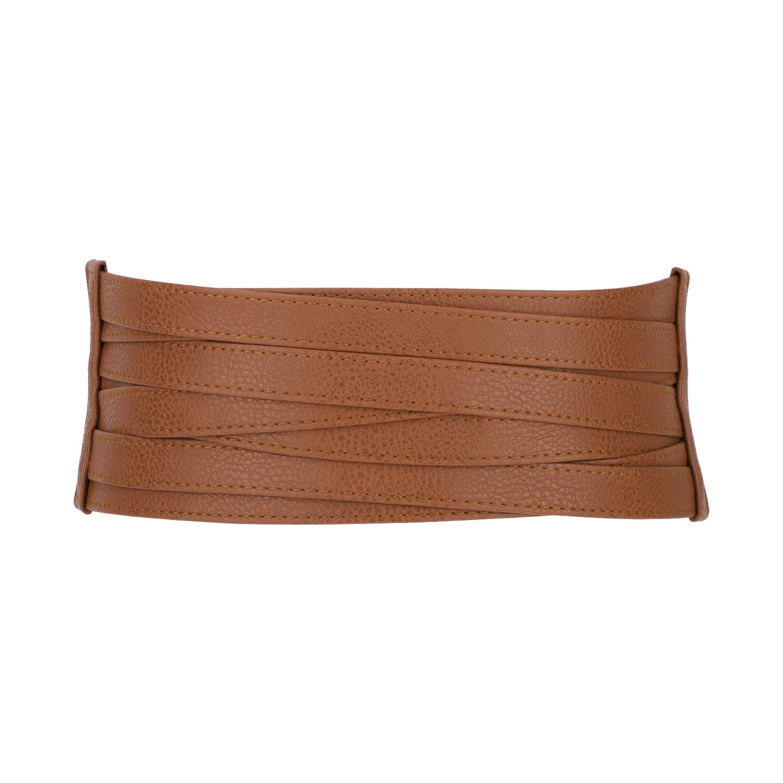 XZQTIVE Wide Elastic Belts for Women Dresses Black Waist Corset Belt for Women Fashion Wide Stretchy Belts SpringStatements