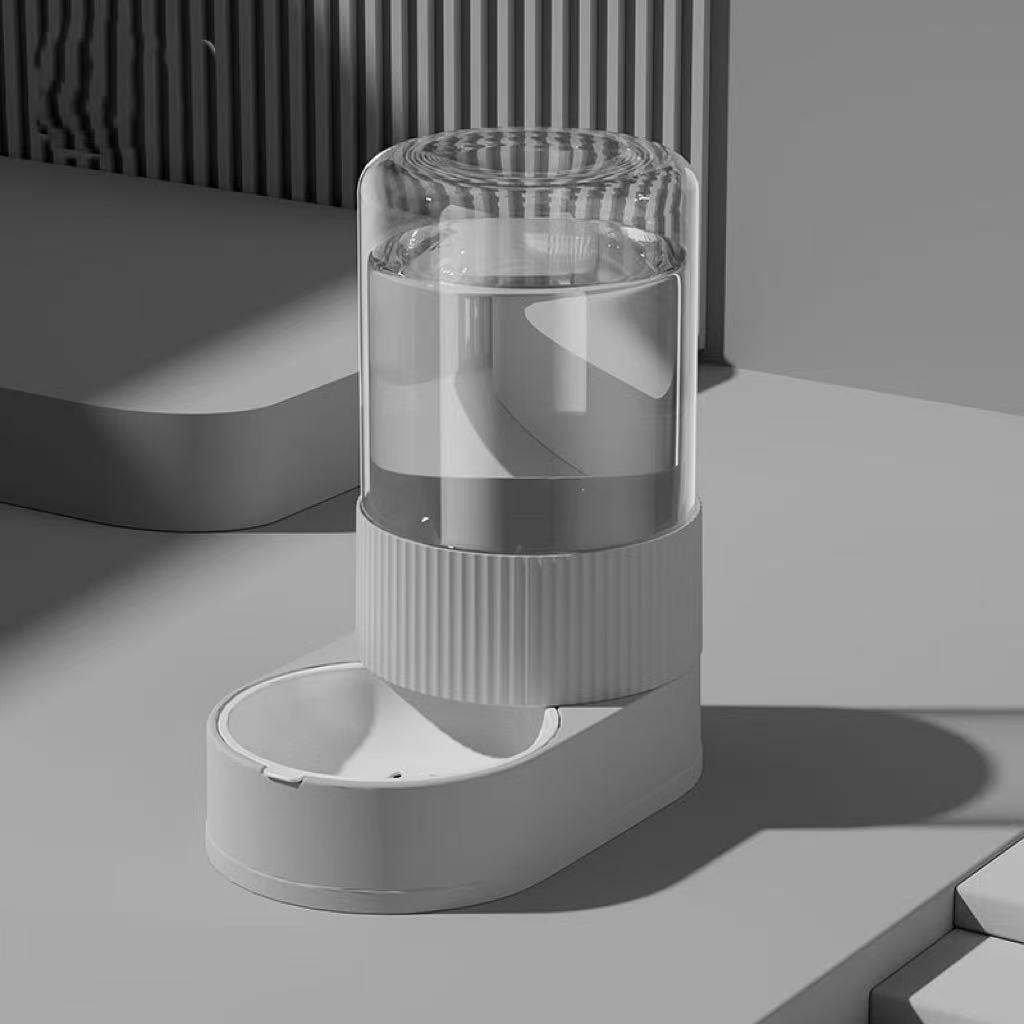 New Automatic Cat and Dog Feeder & Water Dispenser Combo Dog Bowl and Cat Bowl Two-in-One Water Dispenser