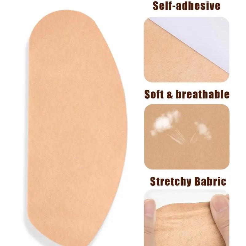 Unisex Sweat-Proof Light Skin Tone Friction Pad, Comfortable Disposable Thigh Protection Pads, Anti-Rub Skin Tape for Men and Women