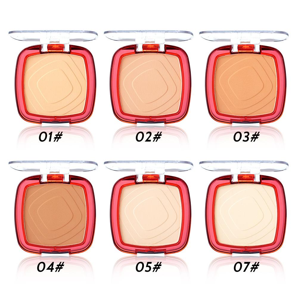 Rosalwee Long-Lasting Makeup Powder, Oil-Control Waterproof, 24h Fresh Wear, Natural Soft Focus, Setting & Touch-Up, Solid Form