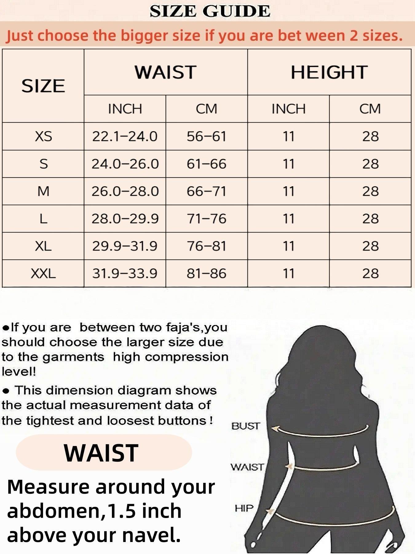 Women's Adjustable High Compression Waist Trainer, Underwear, Fajas, Front Zipper & Inner Hook Eye Double Closure Shapewear Belts, Tummy Control Hourglass Waist Cincher, Comfortable Skin-Friendly Fabric Girdle, Suitable For Sports, Travel, Yoga