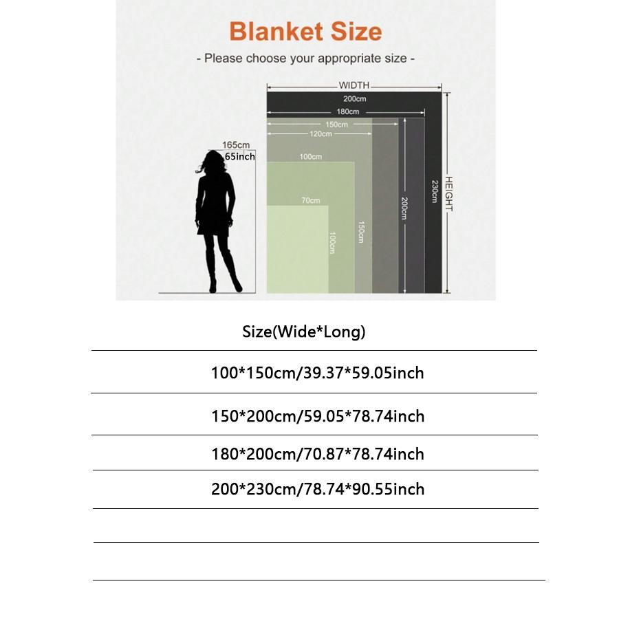 1pc Warm Comfortable Embroidered Arctic Velvet Blanket, Dual Layer Thick Composite, Suitable for Sofa and Bed