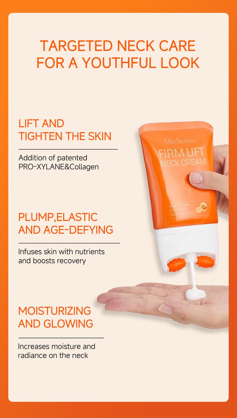 MISS SEASON pro-xylane & collagen neck care lifting and firming set– smooth fine lines, firm & hydrate, gentle moisturizing care for neck | say goodbye to turkey neck