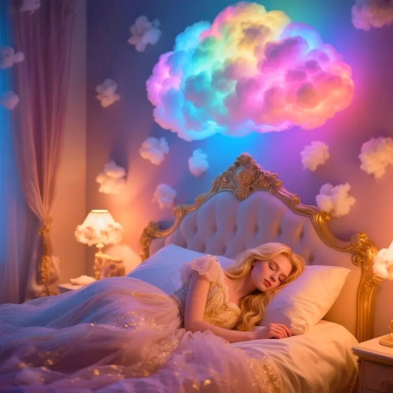DIY thundercloud lights, colorful cloud lights, USB-powered decorative lights – create your own personalized atmosphere, Clouds Light