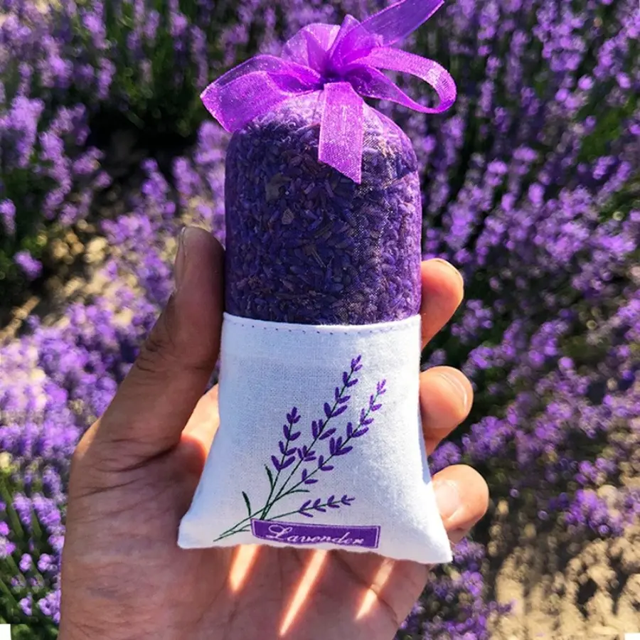Lavender Scented Bag, 5 Counts/set Natural Lavender Fragrance Bag, Home Fragrance for Home Decor, Car, Wardrobe and Drawer