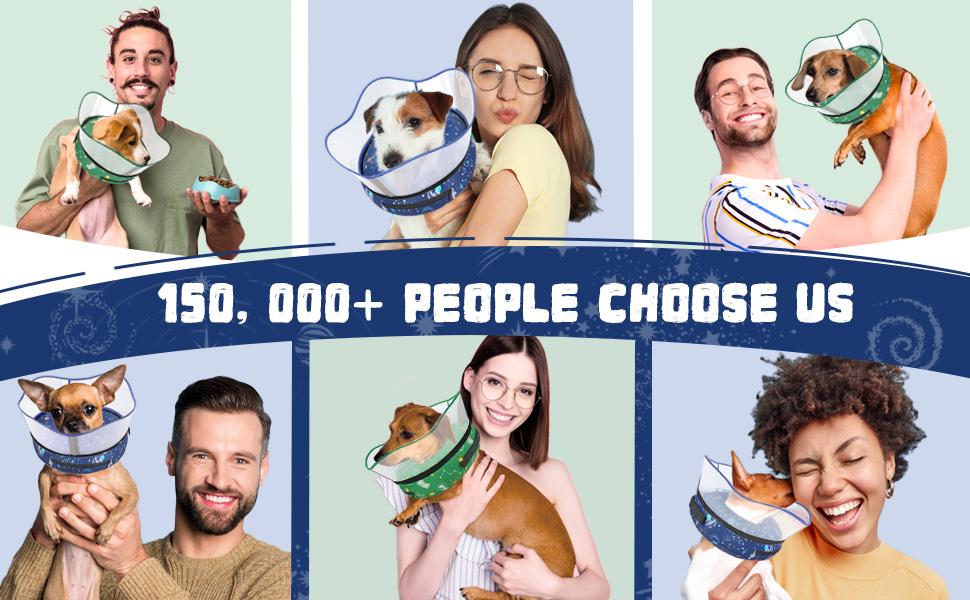 Supet Elevated Inflatable Dog Collar