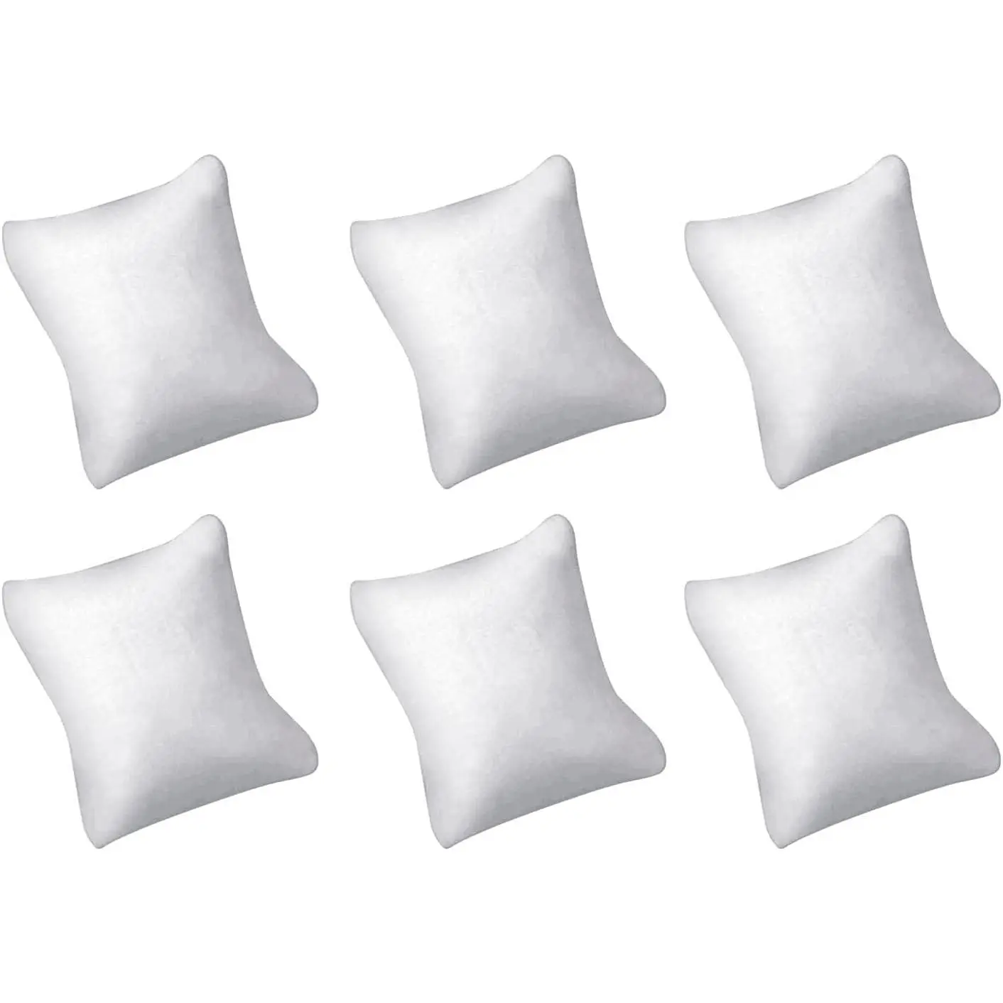 6 count  Small Bracelet/Watch Pillow  Displays (White)