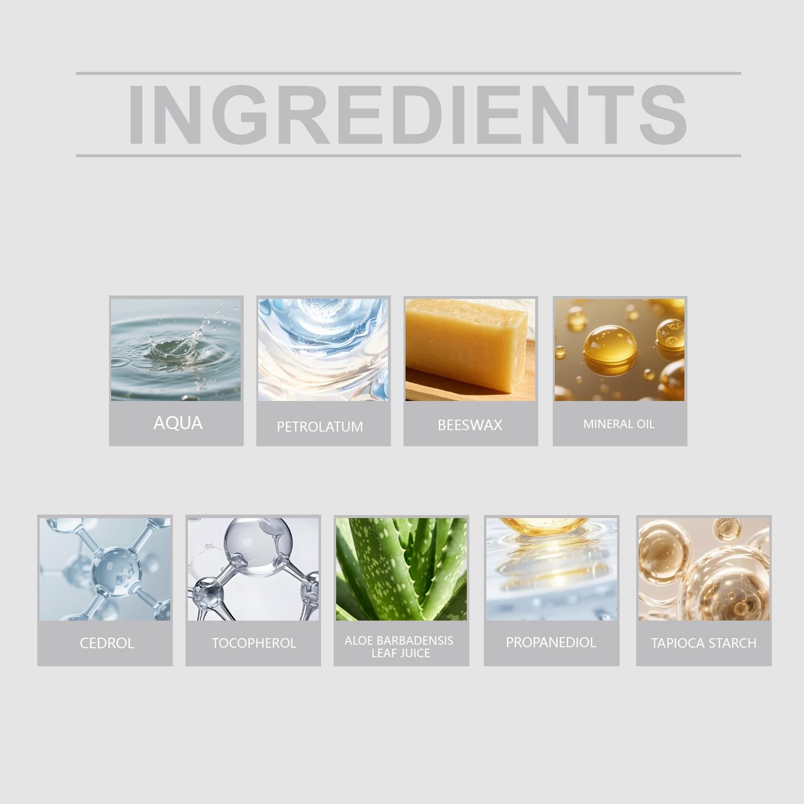 Ouhoe Men's Body Stick, Refreshing Non-Greasy Formula, Long-Lasting Fragrance, Gentle Skin Care, Ideal for Daily Use