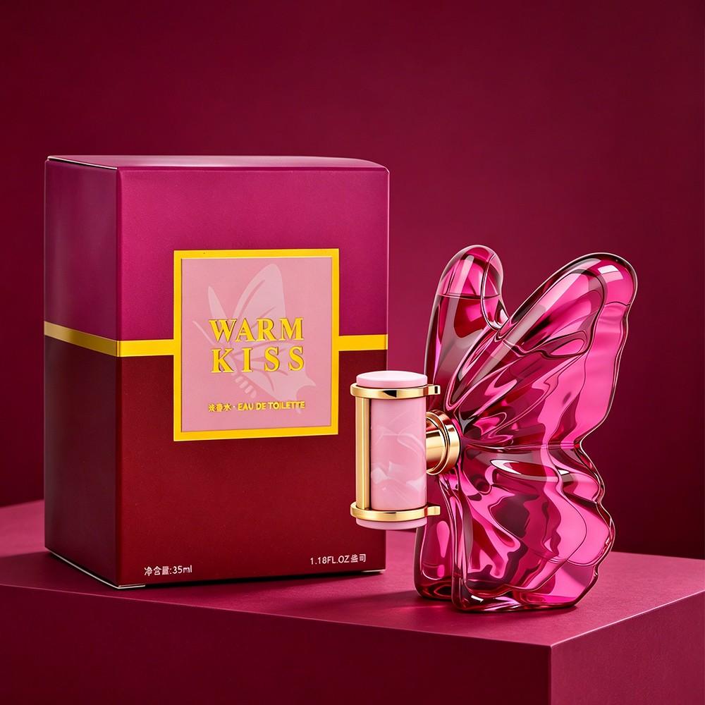 Flame Dance Perfume, Eau De Toilette, 35ML, Floral Fruit Scent, Floral Fruity Scents, Attractive Butterfly Design, Long-Lasting Fragrance, Perfect for Daily Use, Everyday Perfume