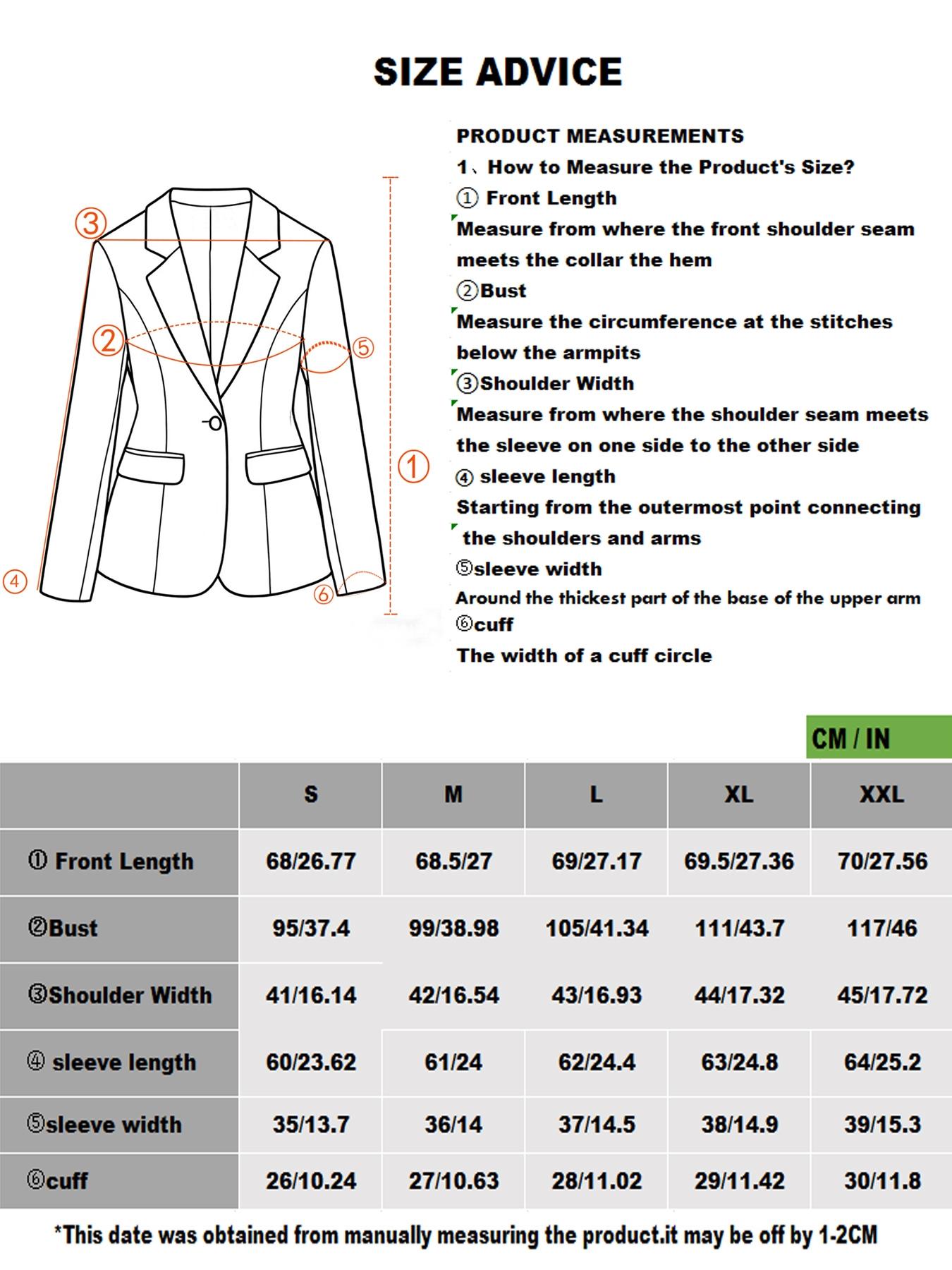 Women's Coffee Faux Wool Blend Blazer Jacket Suits, Fall & Winter Fashion Commuter Warm Long Sleeve Workwear Casual Top