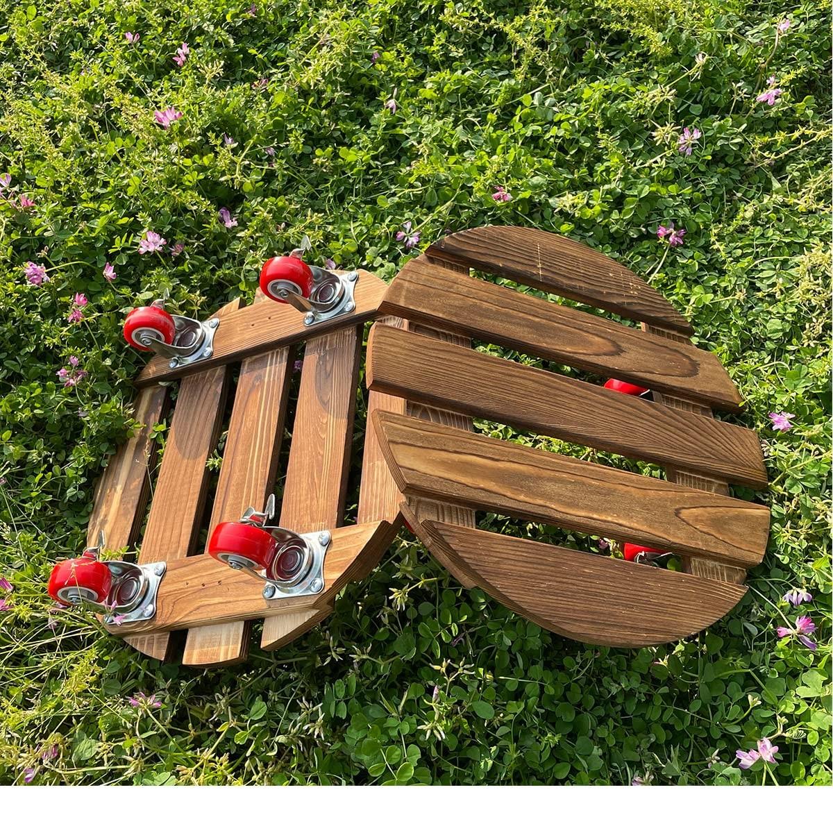 1.5 Inch Furniture Rotating Wheels, Universal Casters, Swivel Wheels, Rubber Wheels, Suitable for Hand Trucks and Flatbeds, Durable and Smooth Rolling