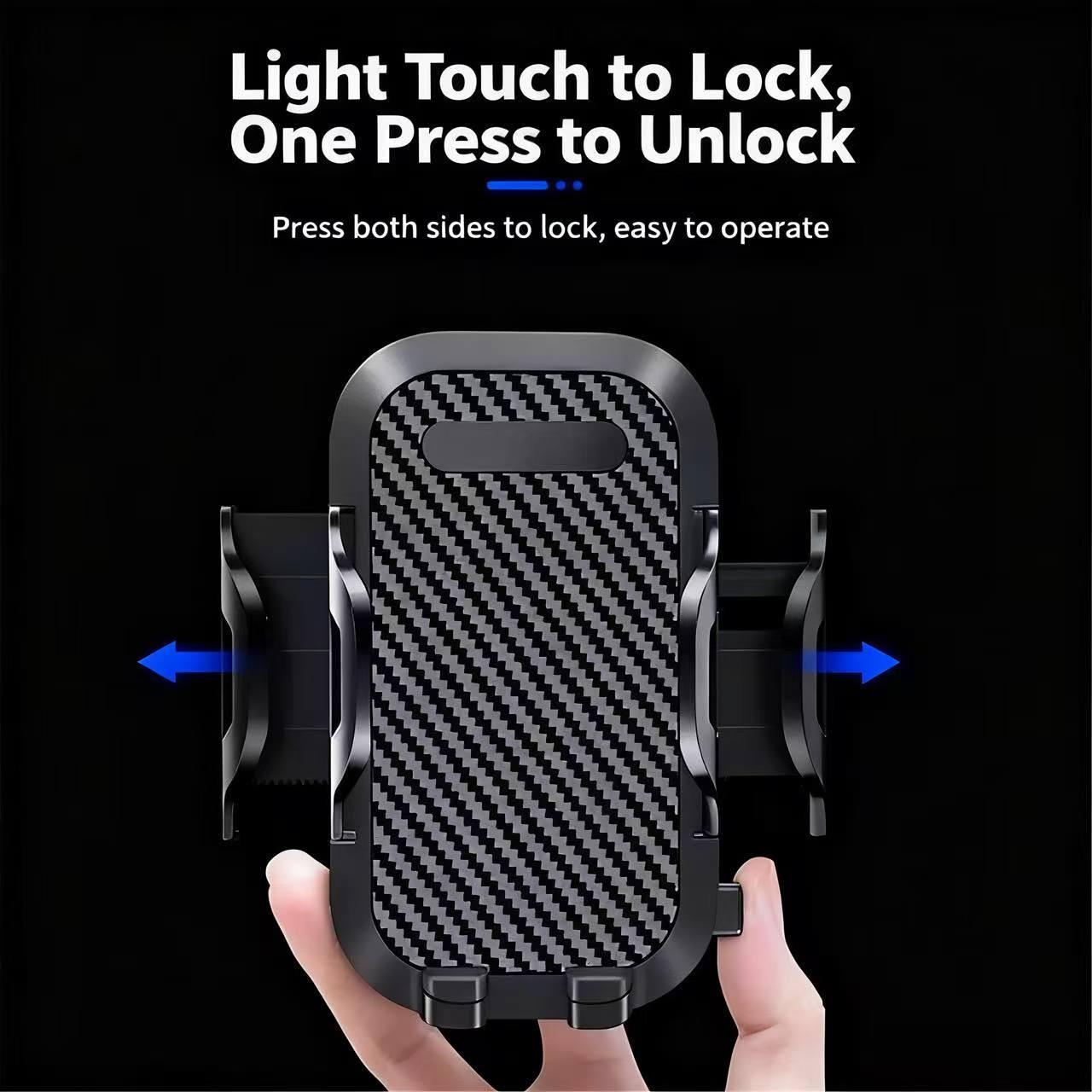 Car Phone Mount Holder, Anti-Shake Suction Cup Design, New 2026 Model, Car Navigation Fixed Support Stand, Vehicle Interior Use