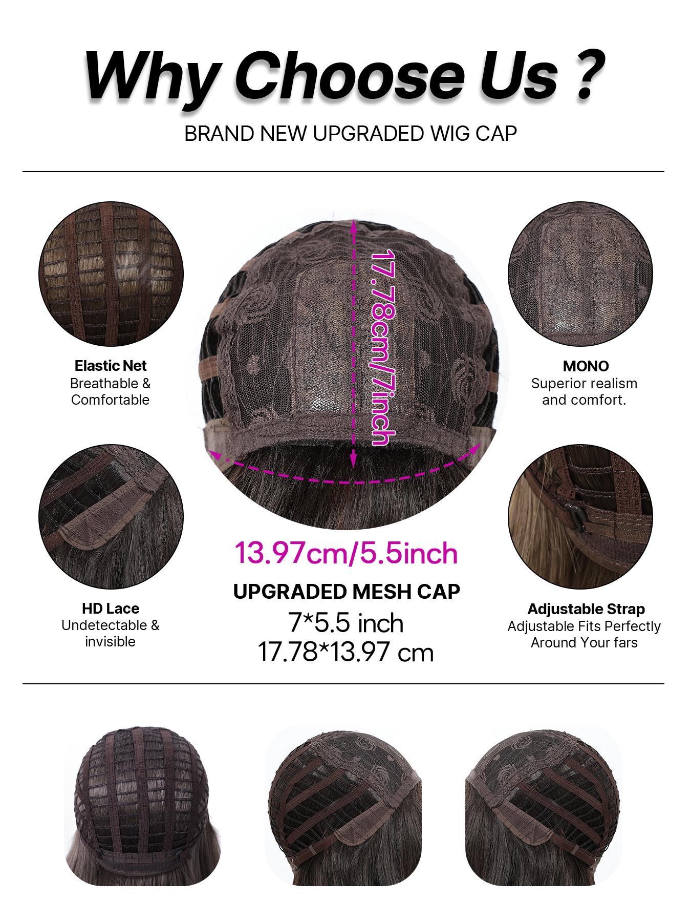 Fashionable New Short Black Wigs with Bangs, Straight Bob Wigs for Women, Suitable for Ordinary Work, Life, Dance Parties and All Occasions