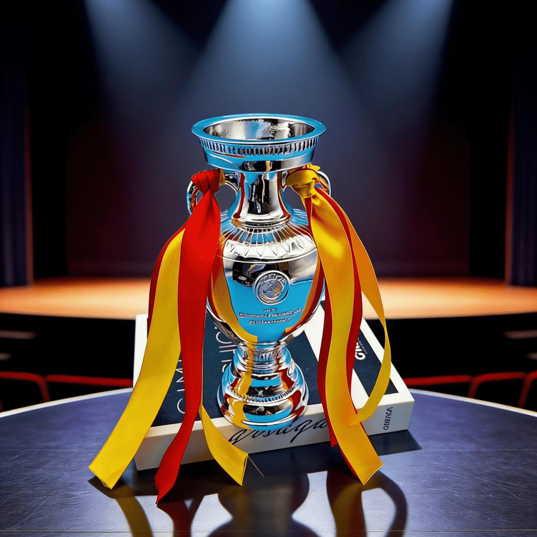 European Cup Trophy Delaunay Cup Model, European Football Championship Trophy Souvenir, Fan Collection Memorabilia