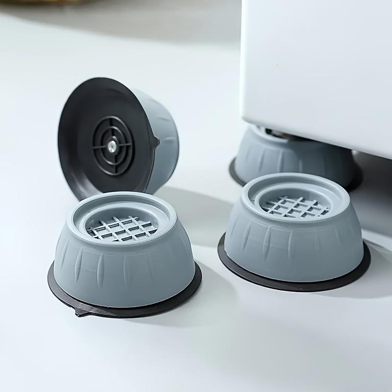 5-Piece Shockproof Washing Machine Mat - Non-slip, Shockproof and Noise Reduction Mat for Washer and Dryer Support