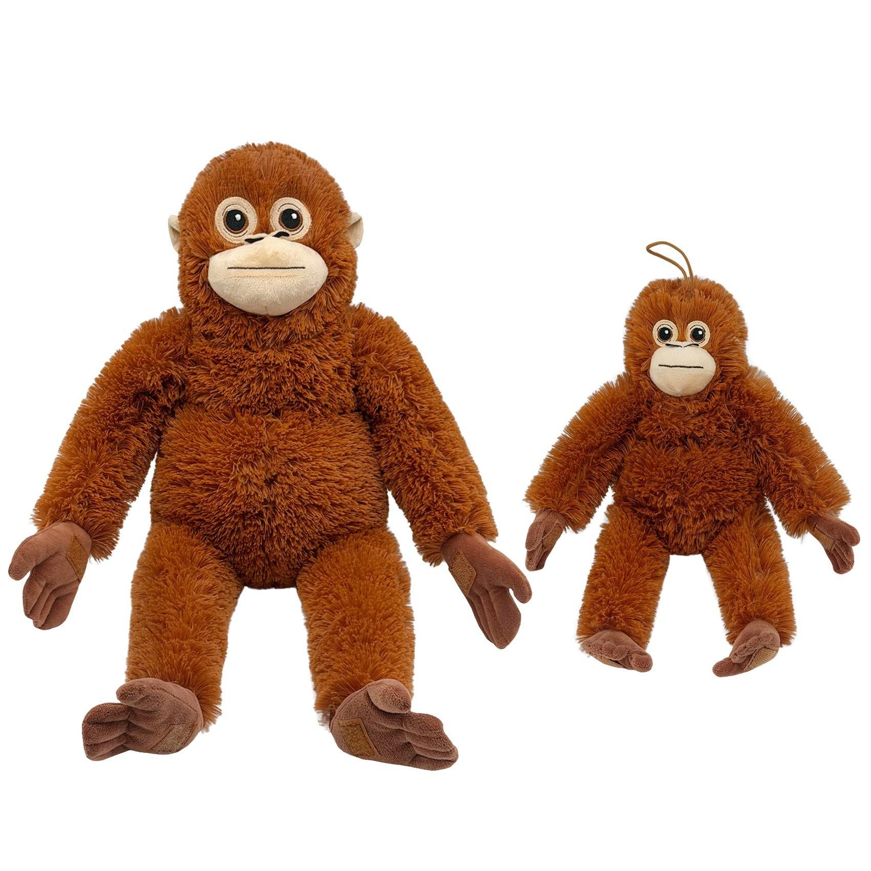 Small Monkey Punch Long Arm Plush Toy, Comfort Doll for Kids, Soft Stuffed Animal, Ideal Gift for Children, Adorable Miniature Primate Figure