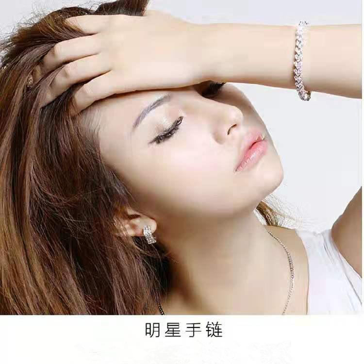 Fashionable Roman Zircon Bracelet, Exquisite Luxury Crystal Bracelet for Trendy Women, Pearl Gift