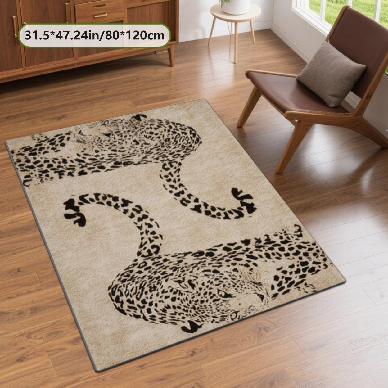 Velvet soft and comfortable patterned printed carpet, suitable for multiple scenarios, available in various sizes, soft and non-shedding.