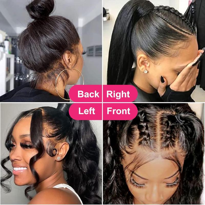 Bling Hair 360 Lace Front Wigs Human Hair 180% Density HD Transparent Body Wave Lace Front Wigs Human Hair Pre Plucked 360 Lace Frontal Wigs for Women