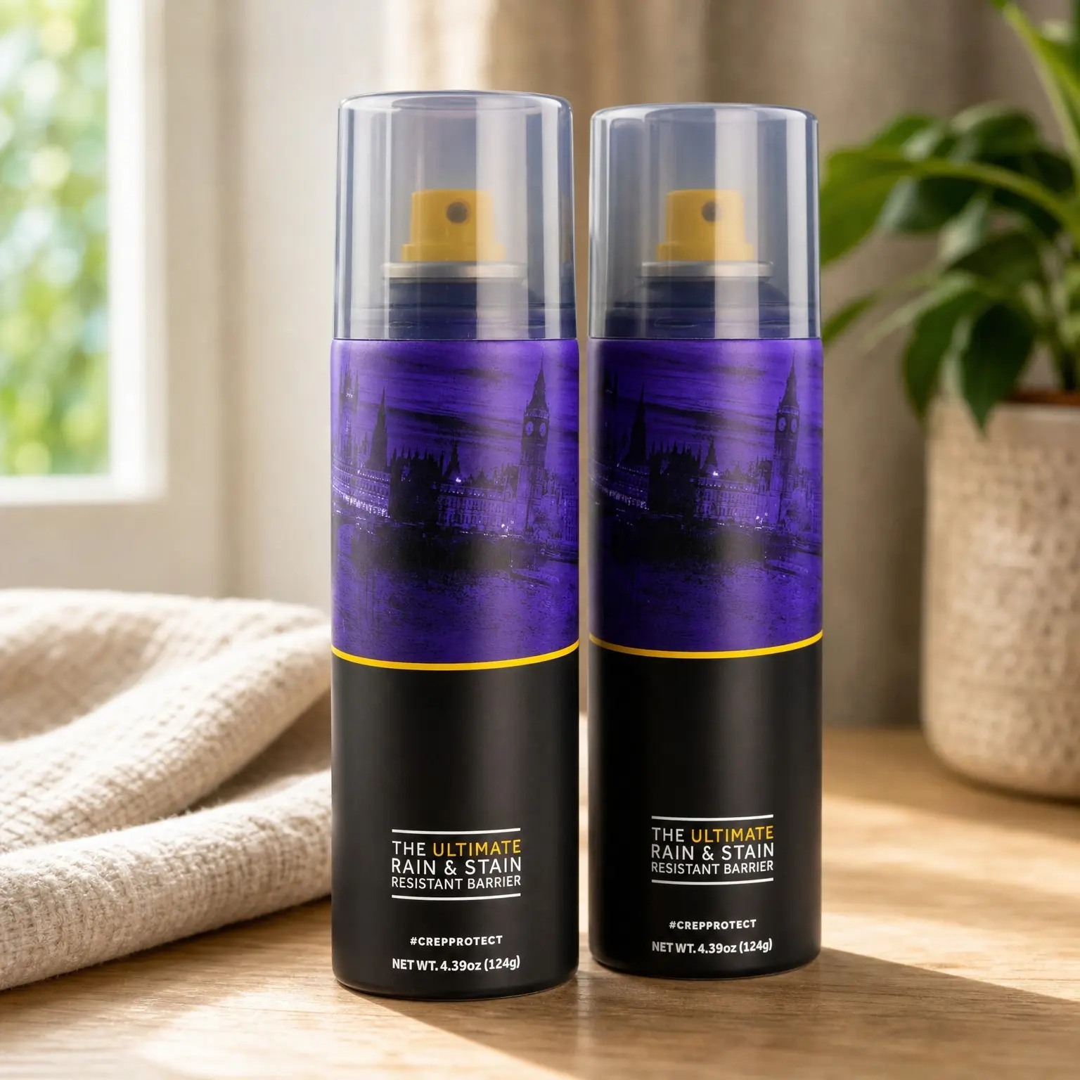 Waterproof Nano Shoe Protector Spray – Rain & Stain Protection for Sneakers, Leather, Nubuck, Suede & Canvas (2-Pack)Gift