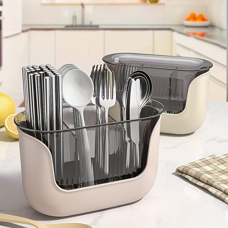 1-pack, Cutlery storage tubes, Racks, Organiser, space-saving, multi-functional, multi-purpose, kitchen, storage