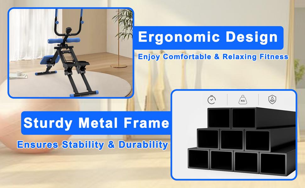 【SAVEYOUR】2 In 1 Stair Stepper & Ab Workout Machine - Multi-Function Trainer-Upgrade High-Efficiency Stairmaster & Ab Trainer Machine Full-Body Exercise Equipment For Home Gym Exercise