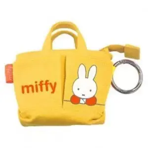 Kawaii Miffy Rabbit Coin Purse Cute Cartoon Key Case Mini Small Item Storage Bag Keychain Schoolbag Girlish  Gift