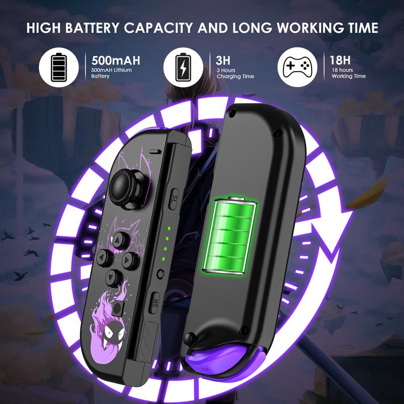 【TikTokShopBlackFriday】JORREP Game Controller (L/R) Switch Controller and Switch 2 Bluetooth connection- Wireless Game Controller  Console