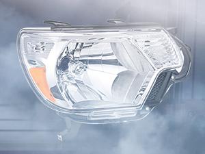 Nilight Driver & Passenger Side Headlight Assembly for 2012-2015 Toyota Tacoma, Chrome Housing, Amber Reflector, Waterproof, Corrosion Resistant, Falling Rock & Wild Animal Protective