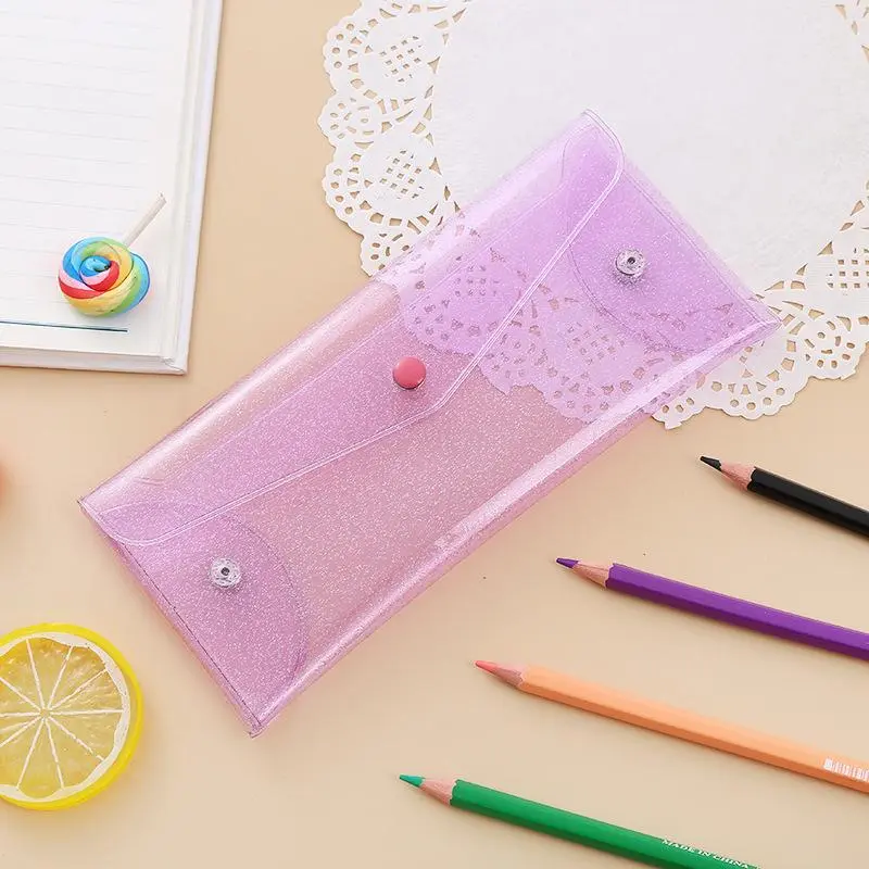 Sparkling Purple Pencil Case