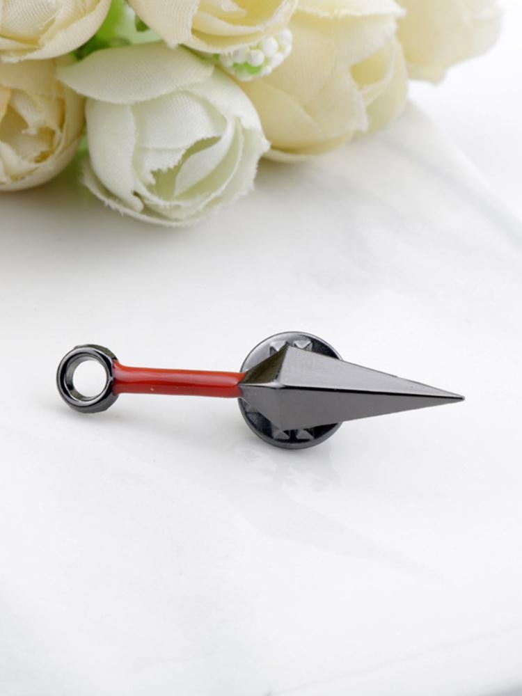 8Pcs/Set Anime Cartoon Enamel Brooch Red Cloud Sharingan Metal Pin Backpack Clothes Lapel Pin Jewelry Jewelry Gift