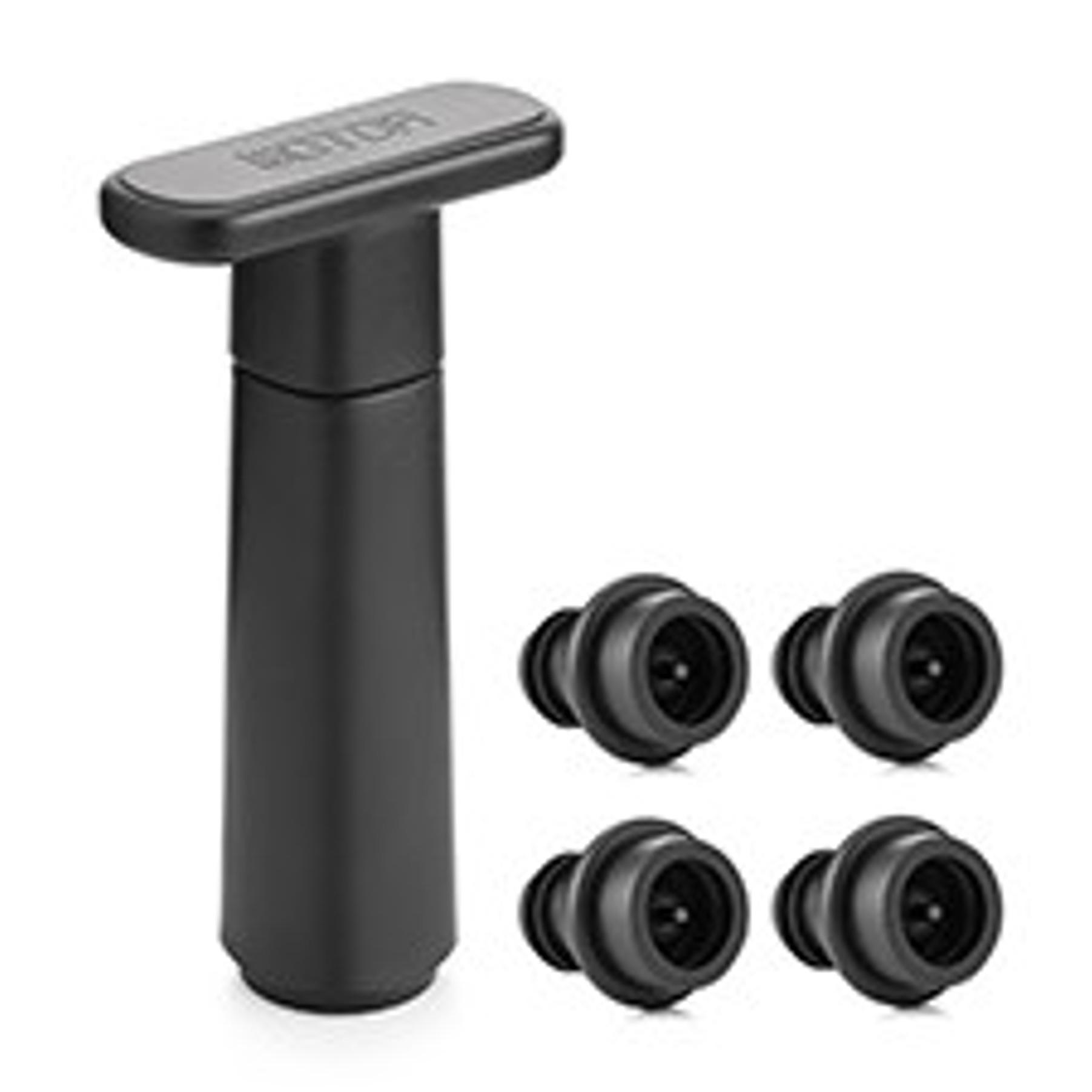 Wine Stoppers Vacuum, Silicone Wine Saver & Preserver, Reusable Bottle Sealer, Keep Fresh (Black, 12 Pieces) Wine Stoppers Vacuum, Silicone Wine Saver & Preserver, Reusable Bottle Sealer, Keep Fresh (Black, 12 Pieces)
