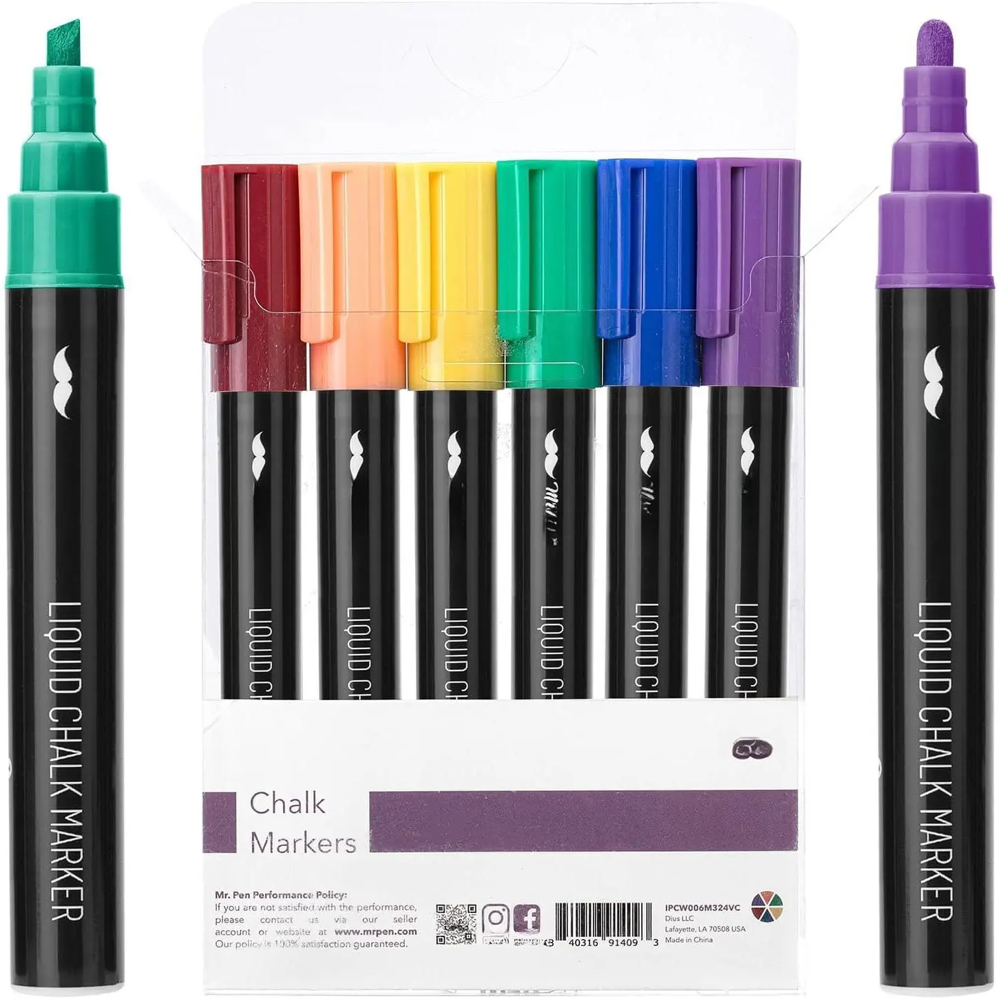 - Chalk Markers, 6 Pack,  Colors, 8 Labels | Chalkboard Markers, Liquid Chalk Markers for Chalkboard, Chalk s, Chalk Marker, Glass Markers